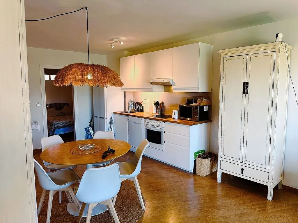 Söögituba - Apartment with Pool and Golf View in Riviera del Sol