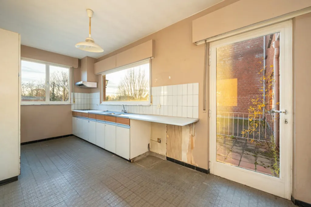 Köök - House with Terrace in Beerse Centre