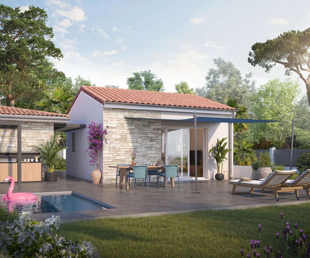 New Flat-Plan House in Port-de-Bouc
