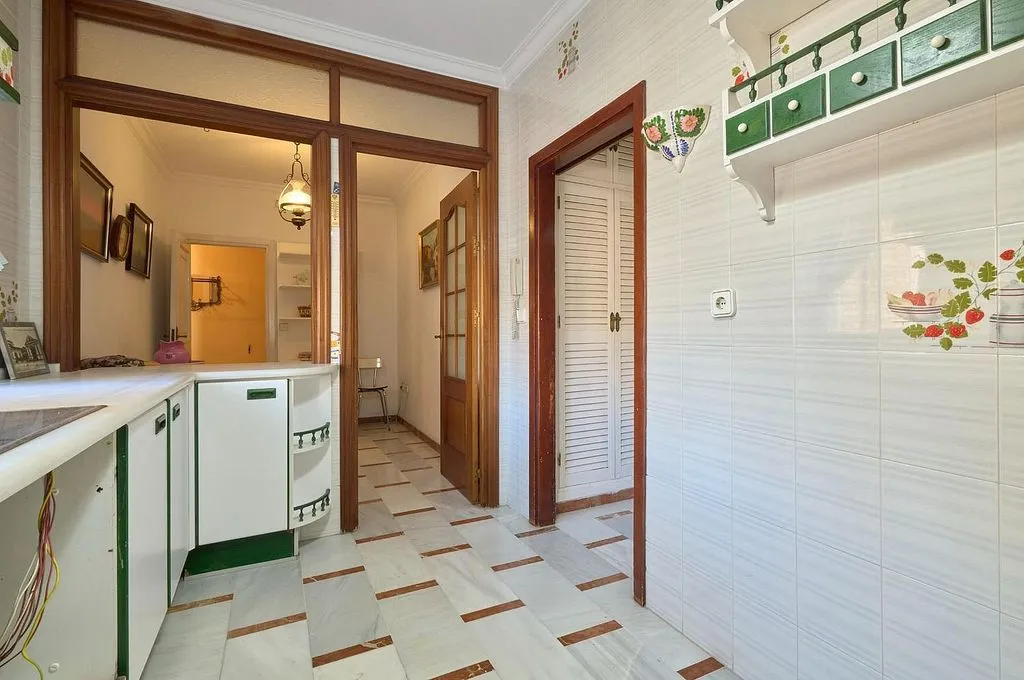 Köök - Apartment with Terrace in Pio XII, Jerez