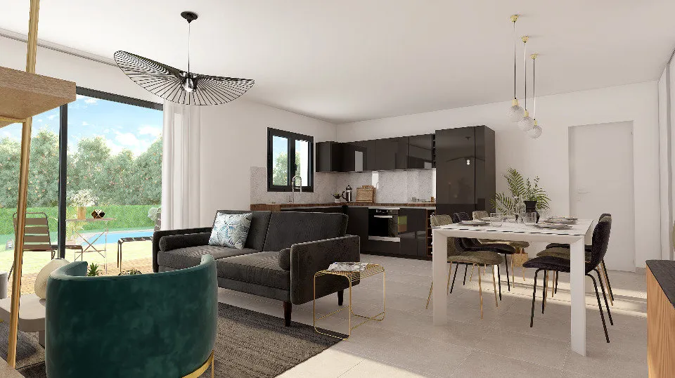 New Build House with Garden in Buchères