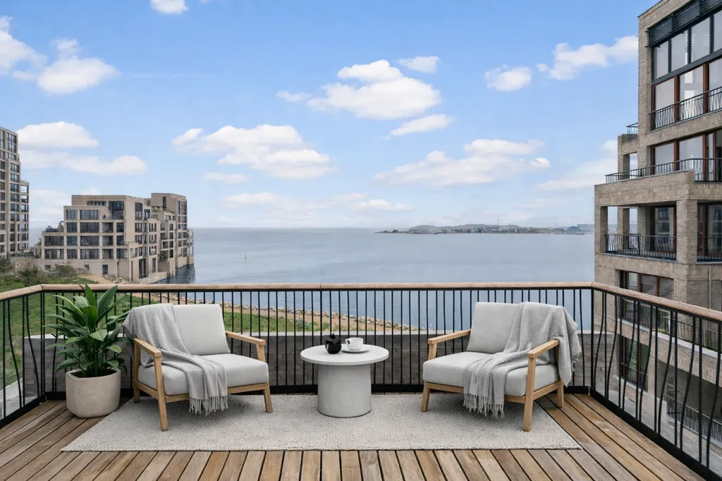 Terrazza - Apartment with Harbour View in Hellerup