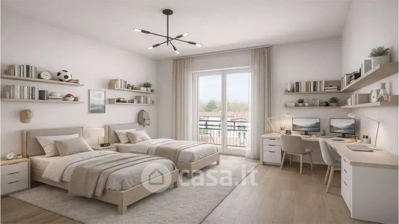 Camere da letto - Panoramic Apartment with Park View in Biassono