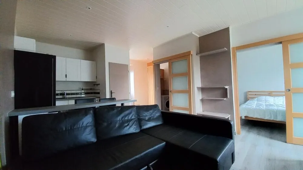 Soggiorno - Furnished Flat with Kitchen in Nantes Zola