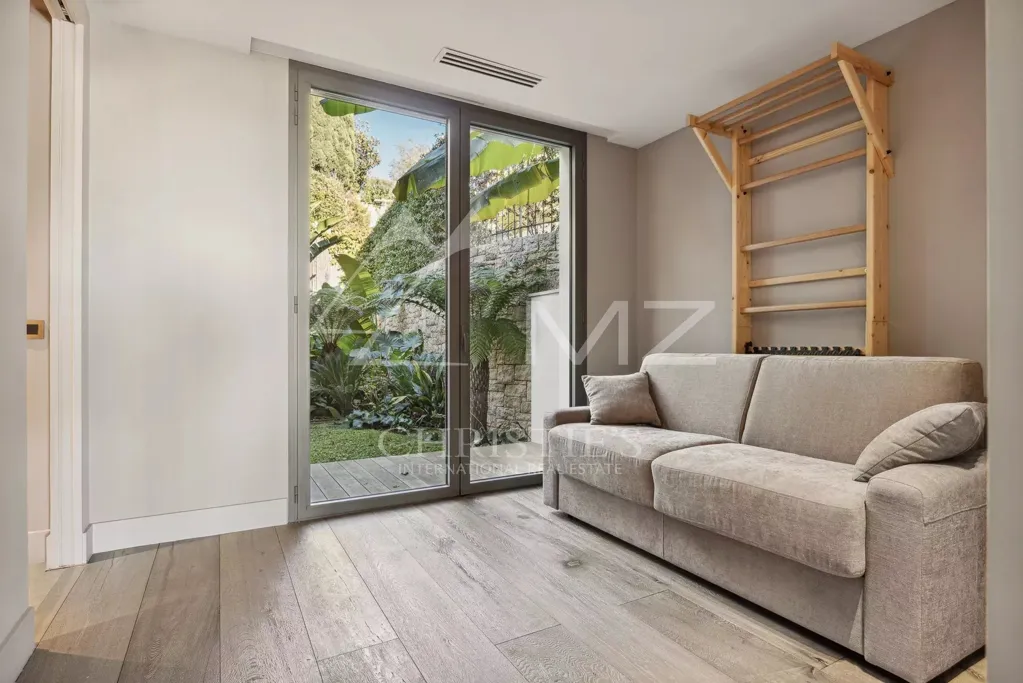 Séjour - Villa Contemporaine avec Vue Mer près de Cannes