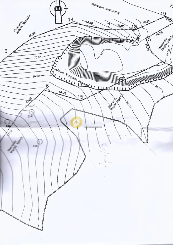 Amphitheatre-Style Plot for Tourist Accommodation in Paros