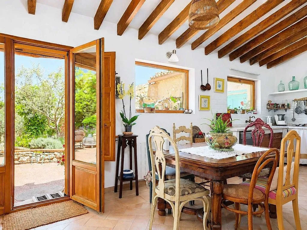 Salle à manger - Rustic House with Pool in Torre del Rico