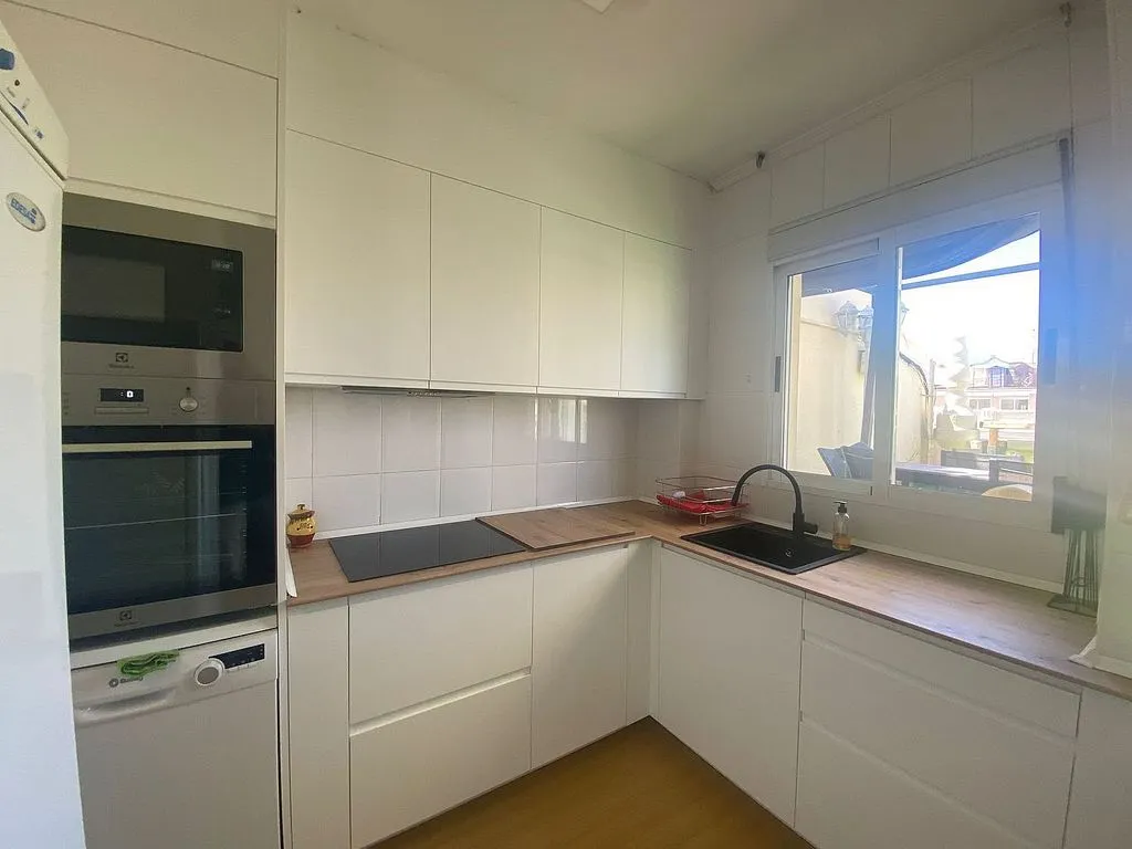 Kitchen - Apartment with Terrace in Sant Francesc