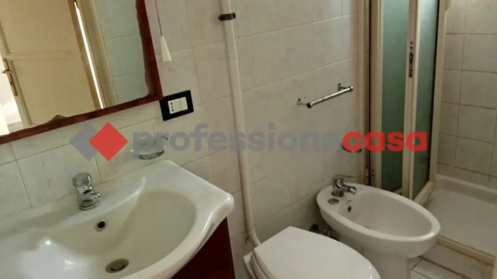 Salles de bain - 3-Bedroom Apartment with Balcony in Catania