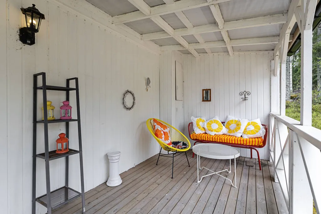 Terrasse - Holiday Home with Sea View in Kittjavan