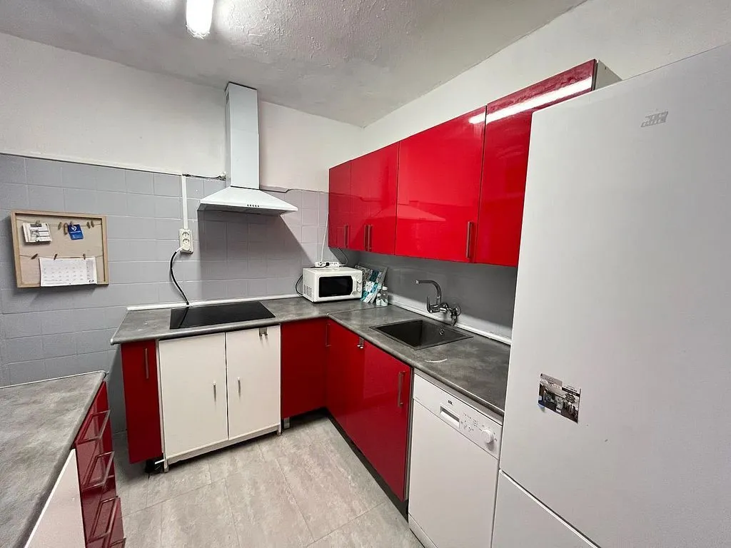 Cuisine - Apartment with River View in Caranza