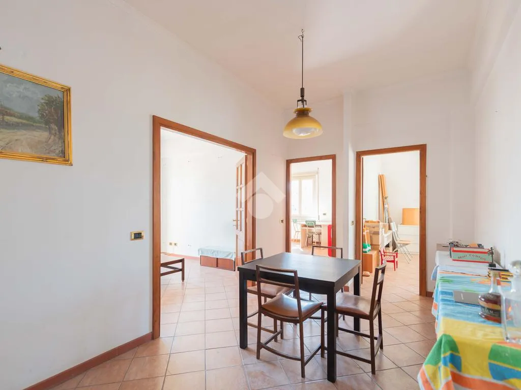 Sala da pranzo - Apartment with Panoramic Balcony in Rome