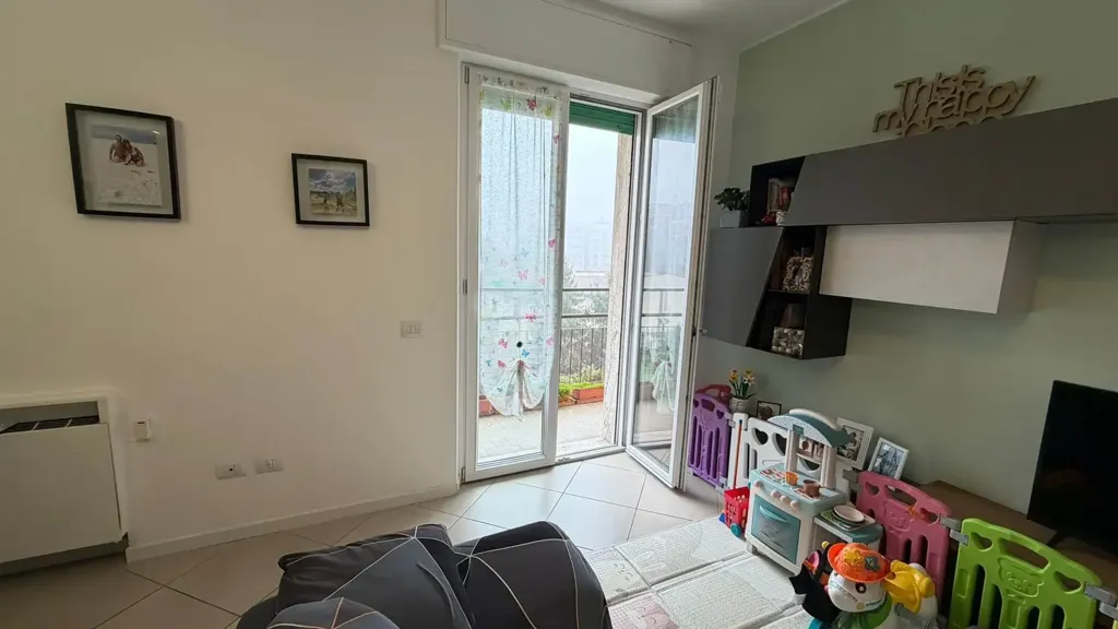 Séjour - Rustic-Style Flat with Balcony in Mantova