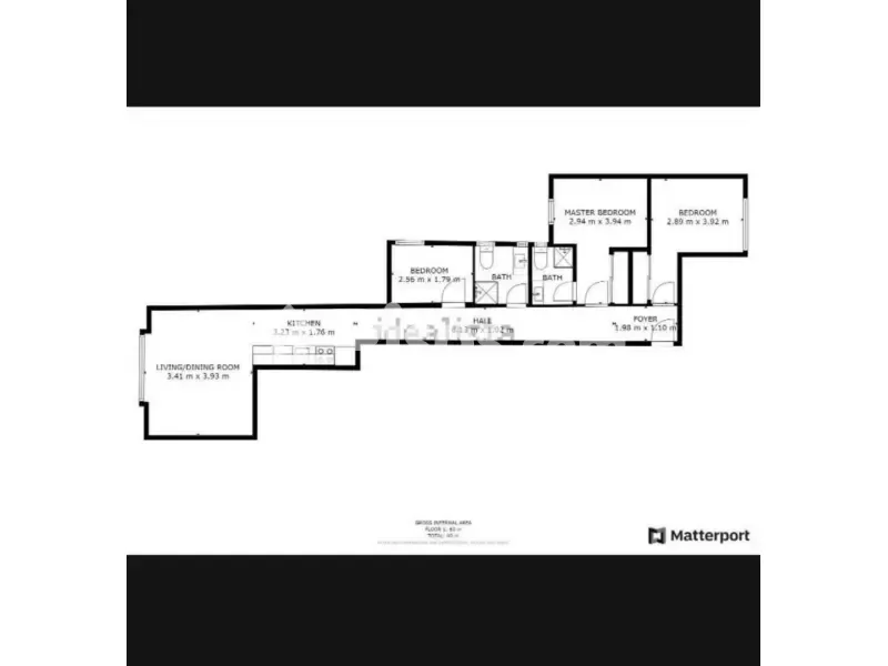 Plan - Refurbished Flat with Lift in Vallehermoso, Madrid