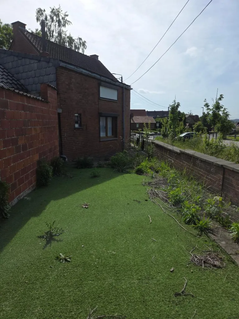 Jardin - Maison de 3 Façades avec Jardin et Garages à Visiter