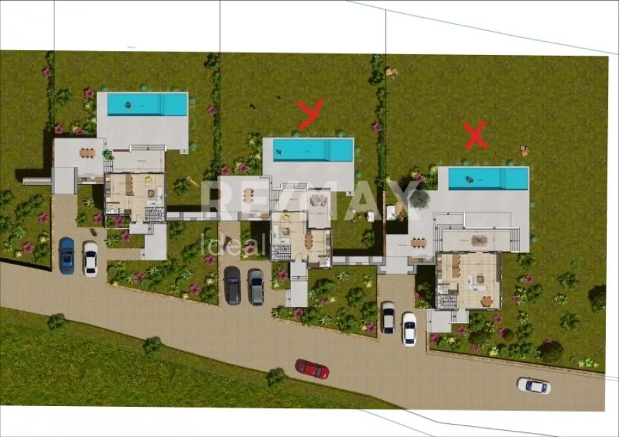 Villas with Private Pool in Castri, Naxos