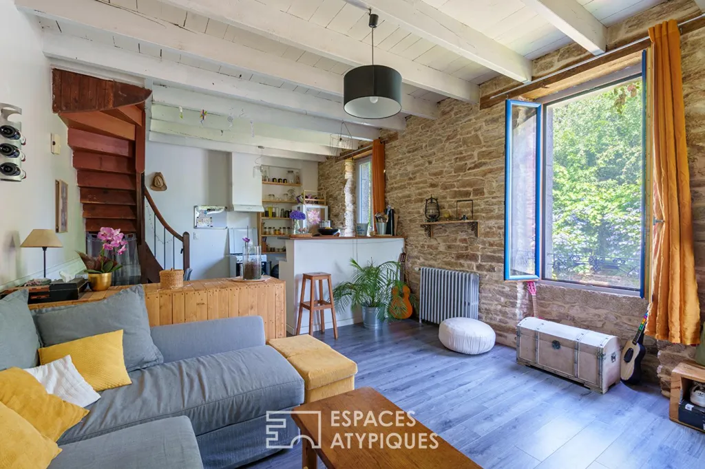 Living Room - Charming Country House near Concarneau