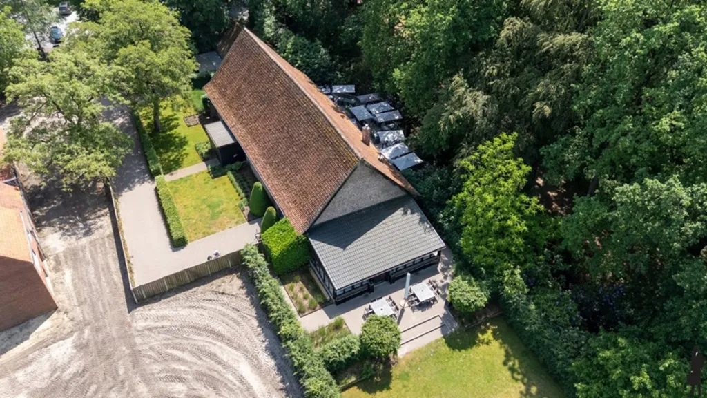 Vista aerea - Historic Château with Park in Retie