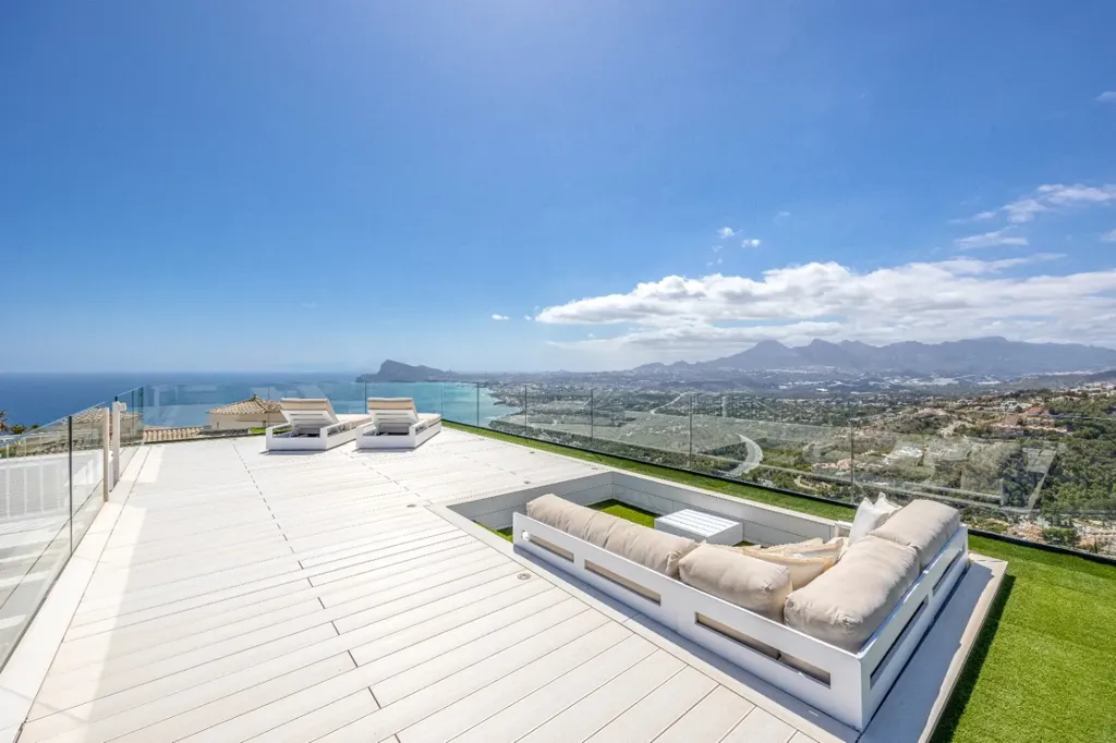 Terrasse - Modern Villa with Infinity Pool in Altea Hills