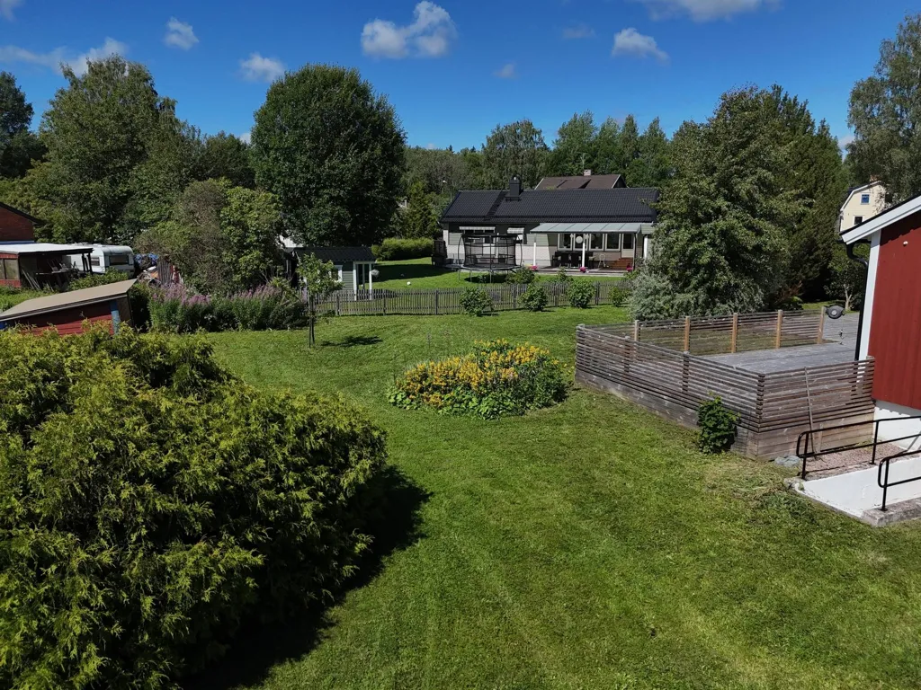 Vue aérienne - Renovated Villa with Solar Panels in Ornäs