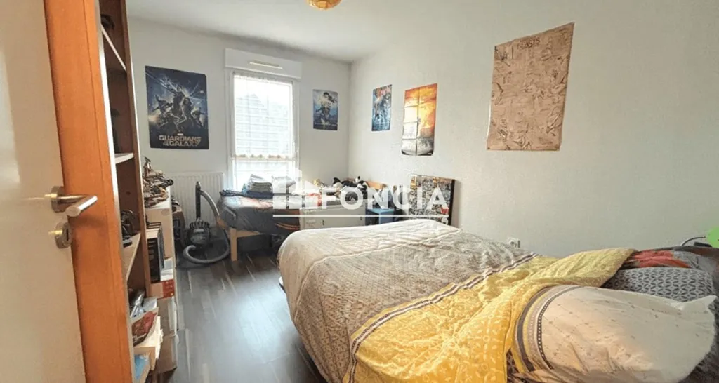 Chambres - Appartement T3 avec Balcon dans Résidence Sécurisée à Lons