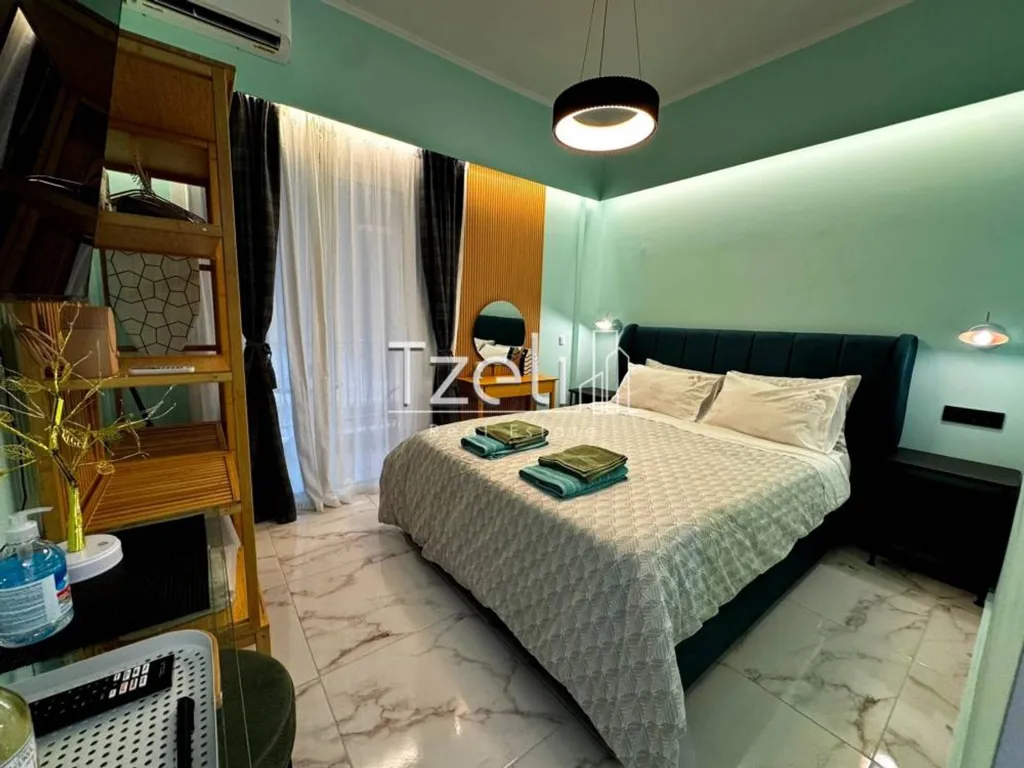 Camere da letto - Renovated Studio with Balcony in Patras Centre