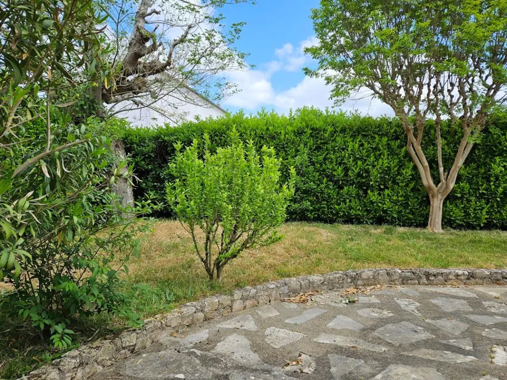 Jardin - Maison 1960 avec Terrain Clôturé au Passage