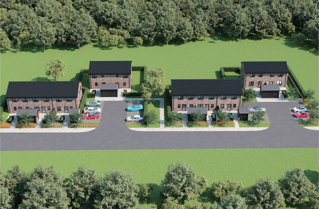 Five-bedroom Terrace House with Terraces in Ringsted