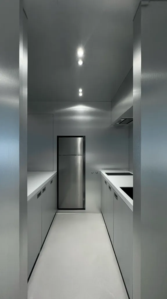Cuisine - Studio Rénové au Cœur de Kortrijk
