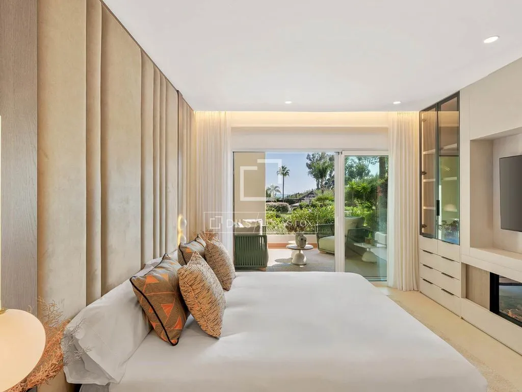 Chambres - Beachfront Apartment with Garden in Estepona