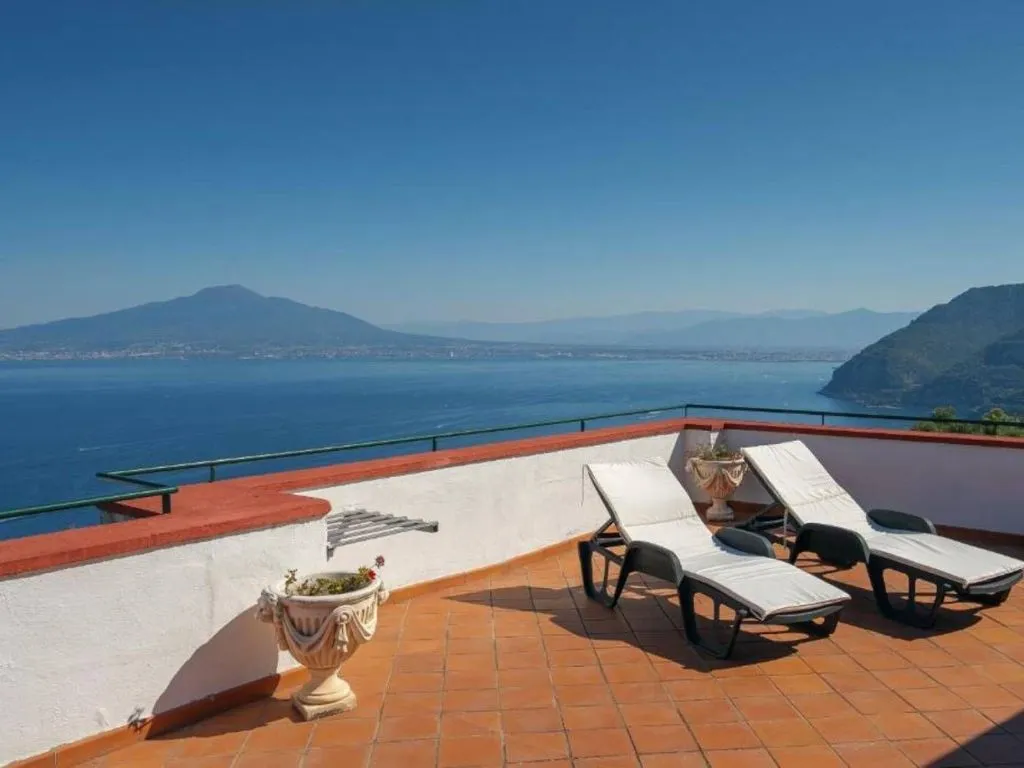 Terrasse - Historic Villa with Sea View in Vico Equense