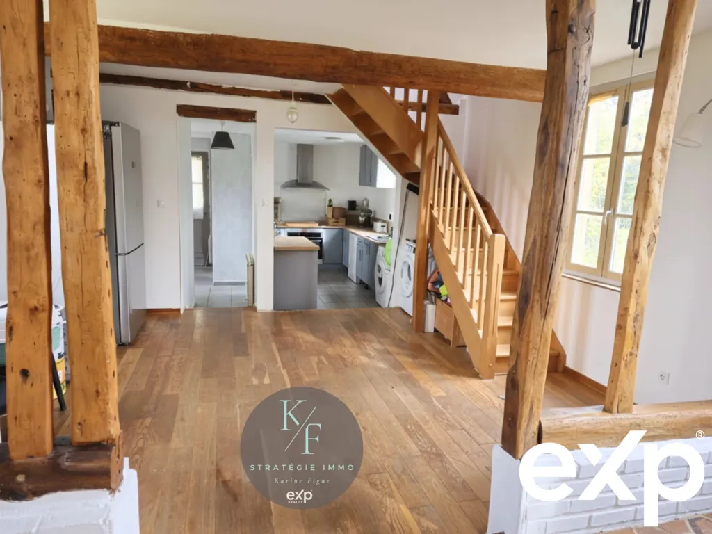 Living Room - Spacious Longere with Equestrian Potential near Gournay