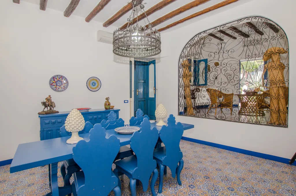 Salle à manger - Exclusive Villa with Sea View in Vulcano