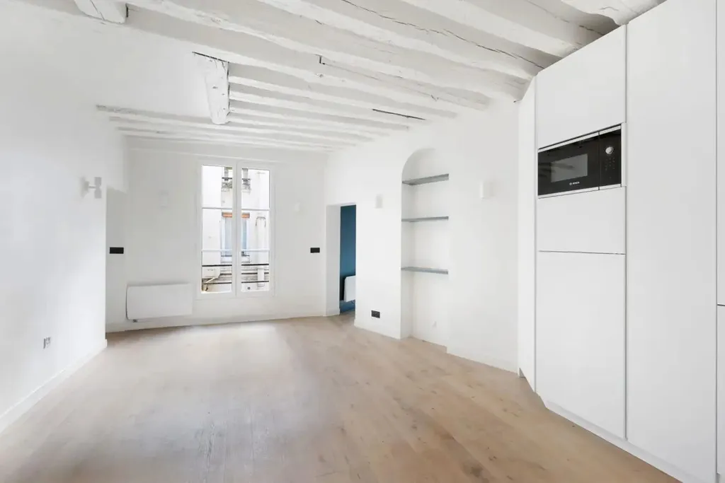 Soggiorno - 2-Bed Flat with Digicode in Marais, Paris