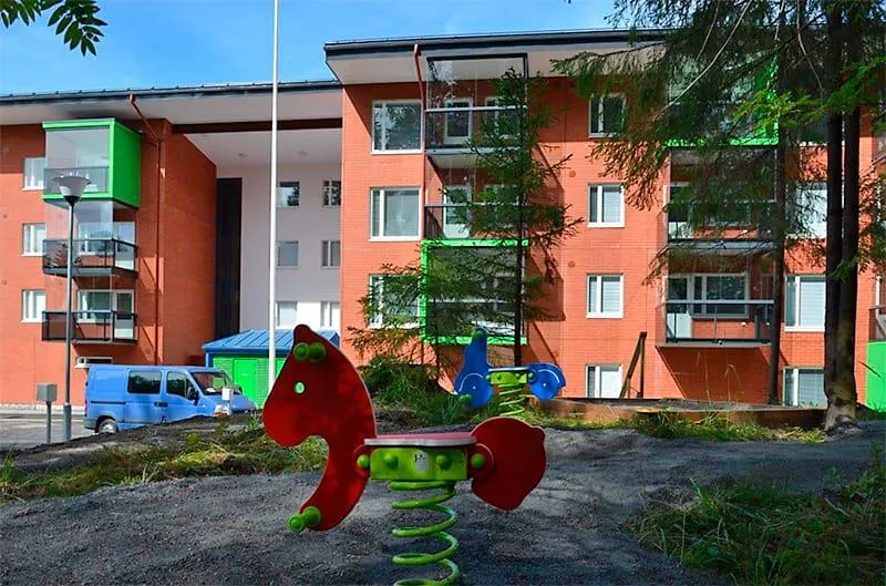 Jardin - Appartement 2 pièces à Jyväskylä