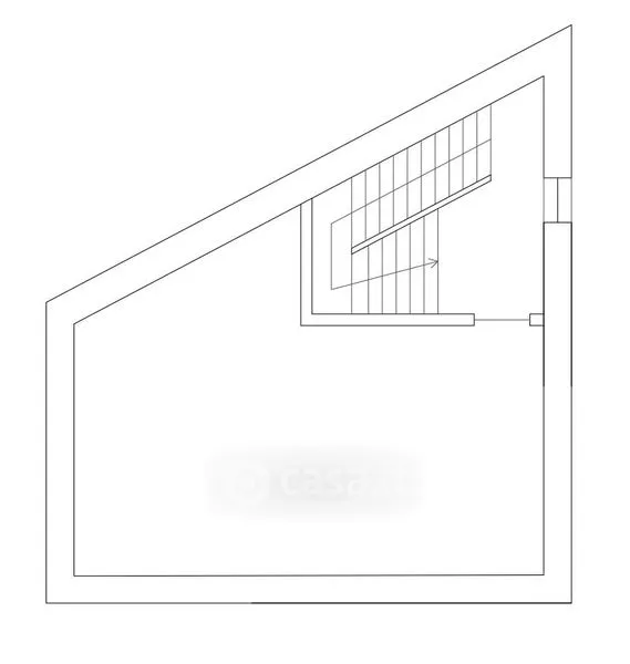 Floor Plan - Three-Bedroom Apartment with Balcony in Andria