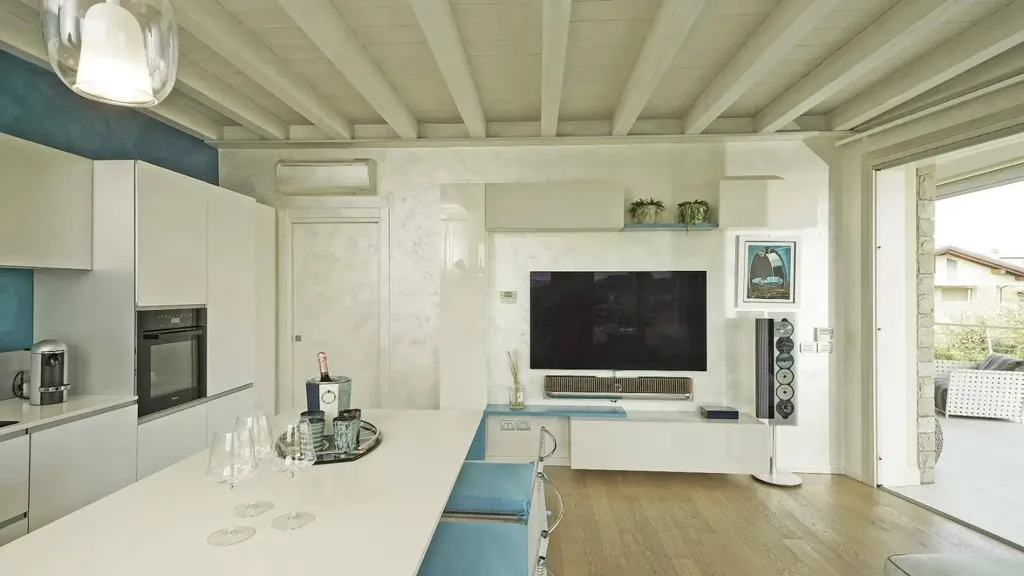 Köök - Lakefront Penthouse in Sirmione