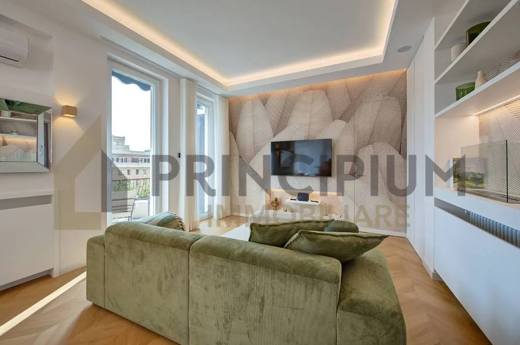 Séjour - Luxury Penthouse with Terrace in Rome