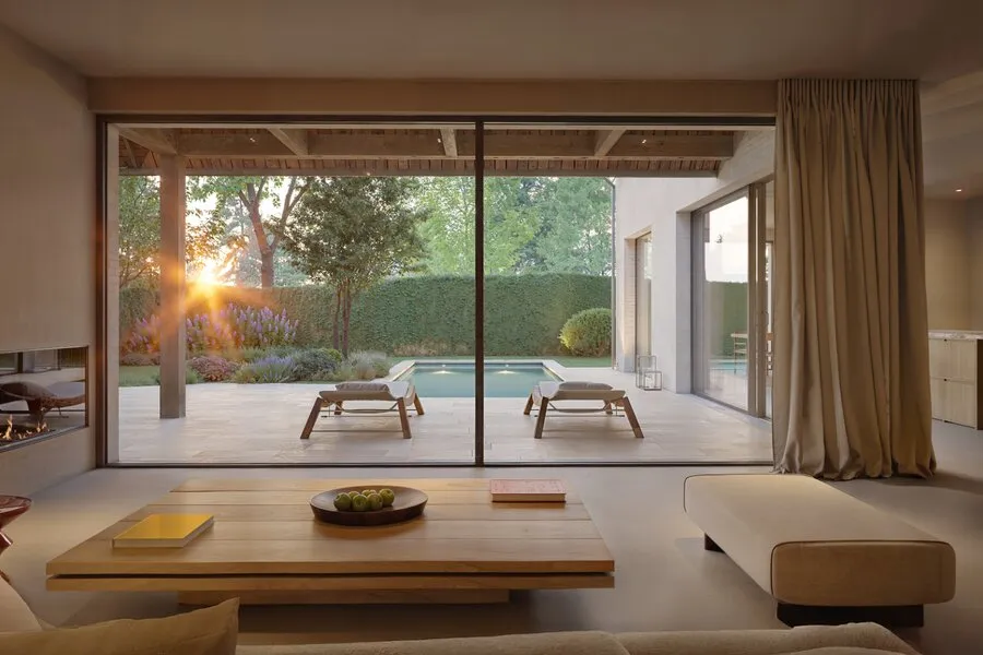 Living Room - Newly Built Zoute Villa on Magere Schorre