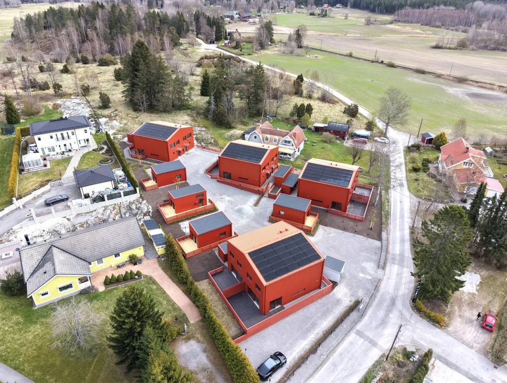 Õhuvaade - Modern Bostadsrätt with Lift in Lindholmen