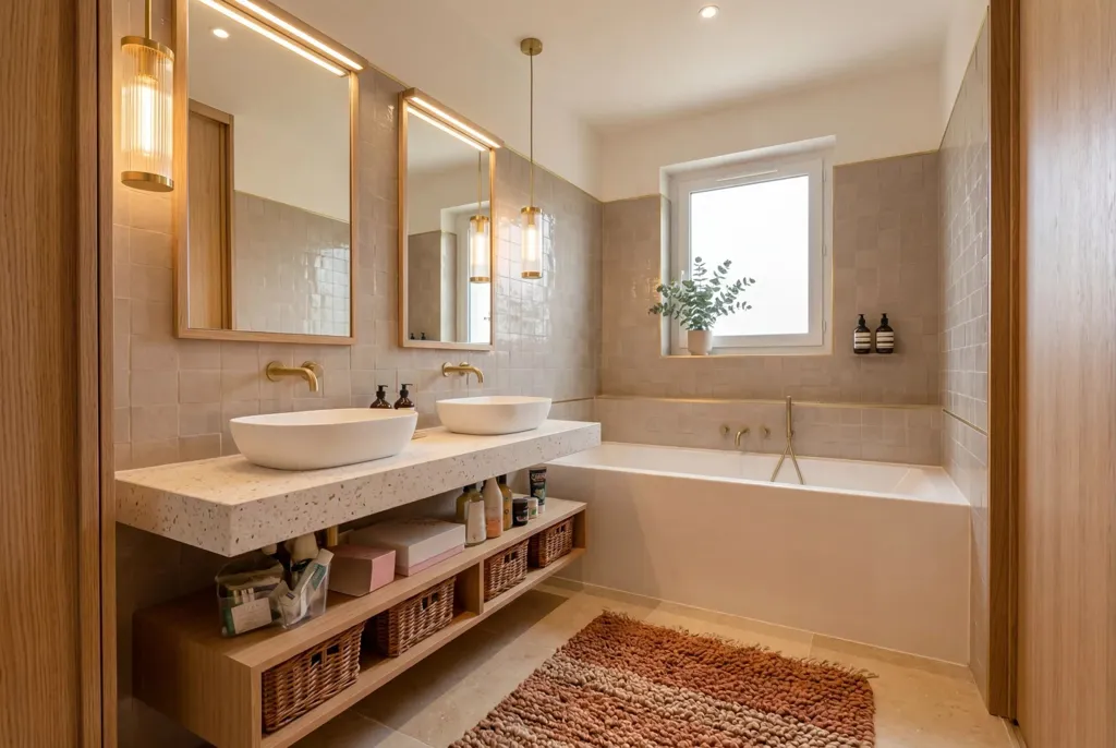 Salles de bain - Maison Luxueuse avec Vue Campagne à Belmont-d'Azergues