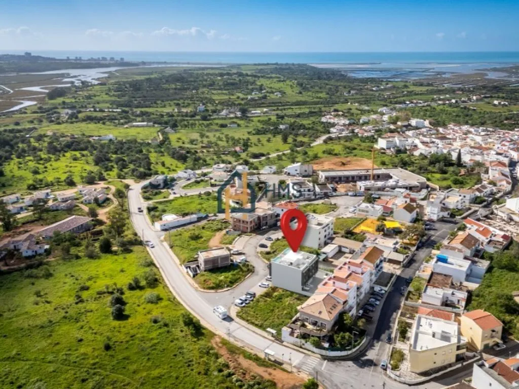 Vue aérienne - Luxury Apartment with Pool in Mexilhoeira Grande