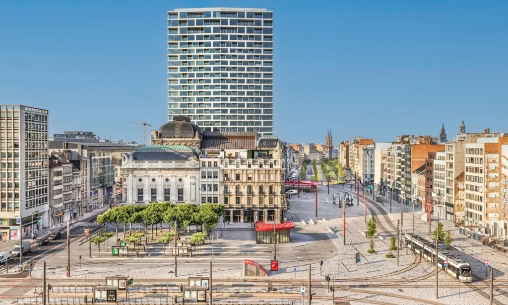 Extérieur - Penthouse avec vue sur le 25e étage près de la gare