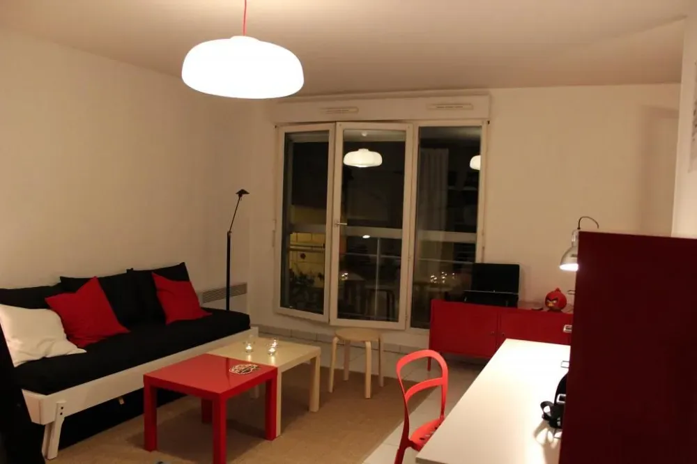 Soggiorno - Studio in Central Lyon with Student Access