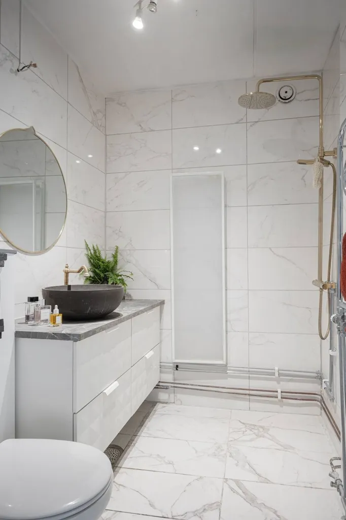Vannitoad - Renovated Apartment with Balcony in Malmö
