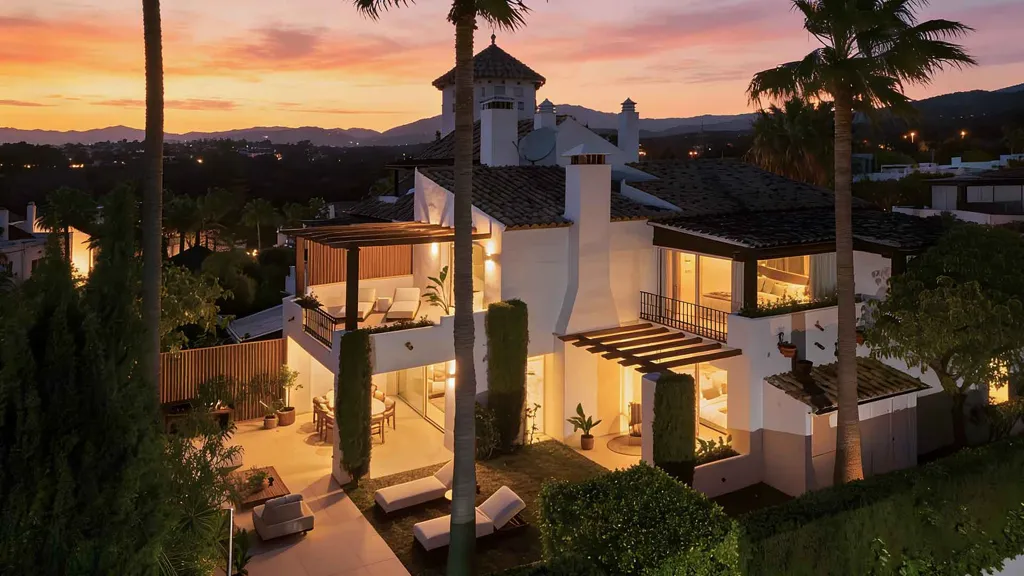 Extérieur - Corner Semi-Detached Villa with Pool in Marbella