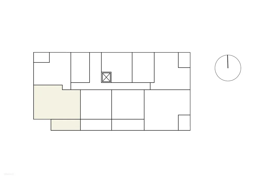 Plan - Corner Apartment with Views in Tampere