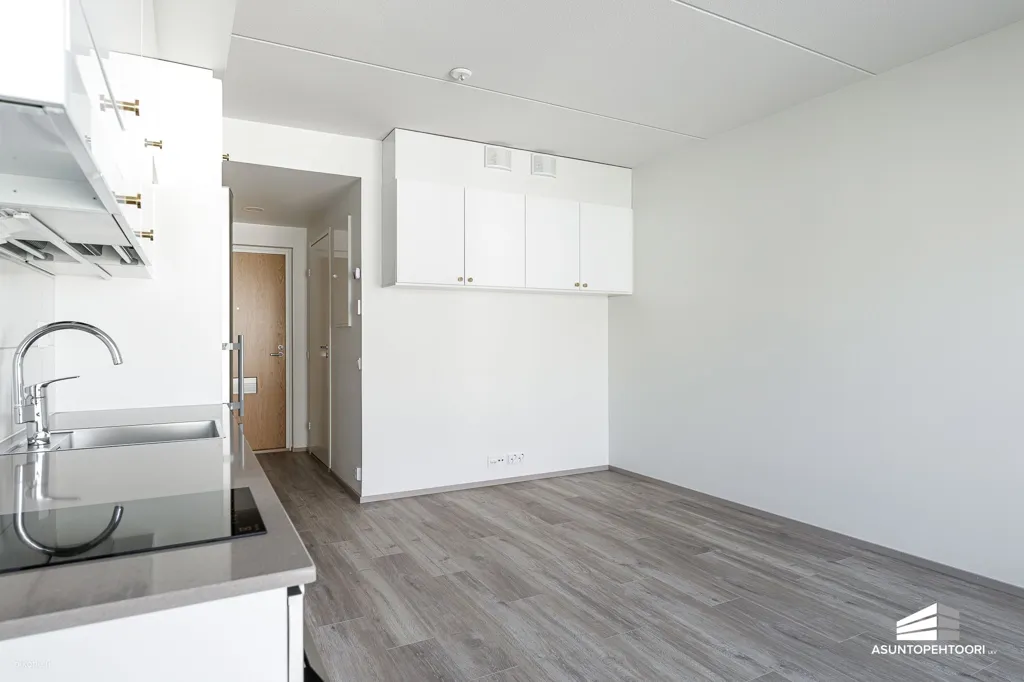 Cucina - Modern Studio with Balcony in Lamminpää, Tampere