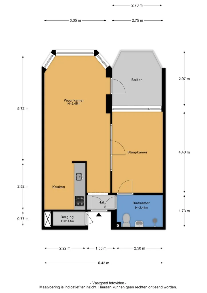 Plan - Gallery Flat with Park View in Randenbroek
