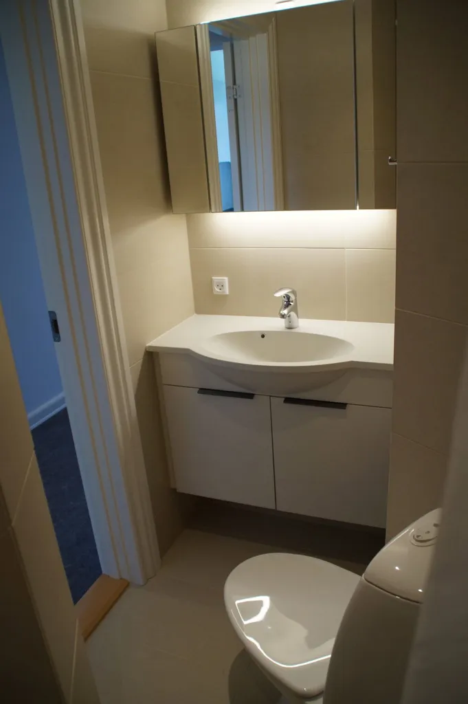 Salles de bain - Modern Flat with Balcony in Aalborg